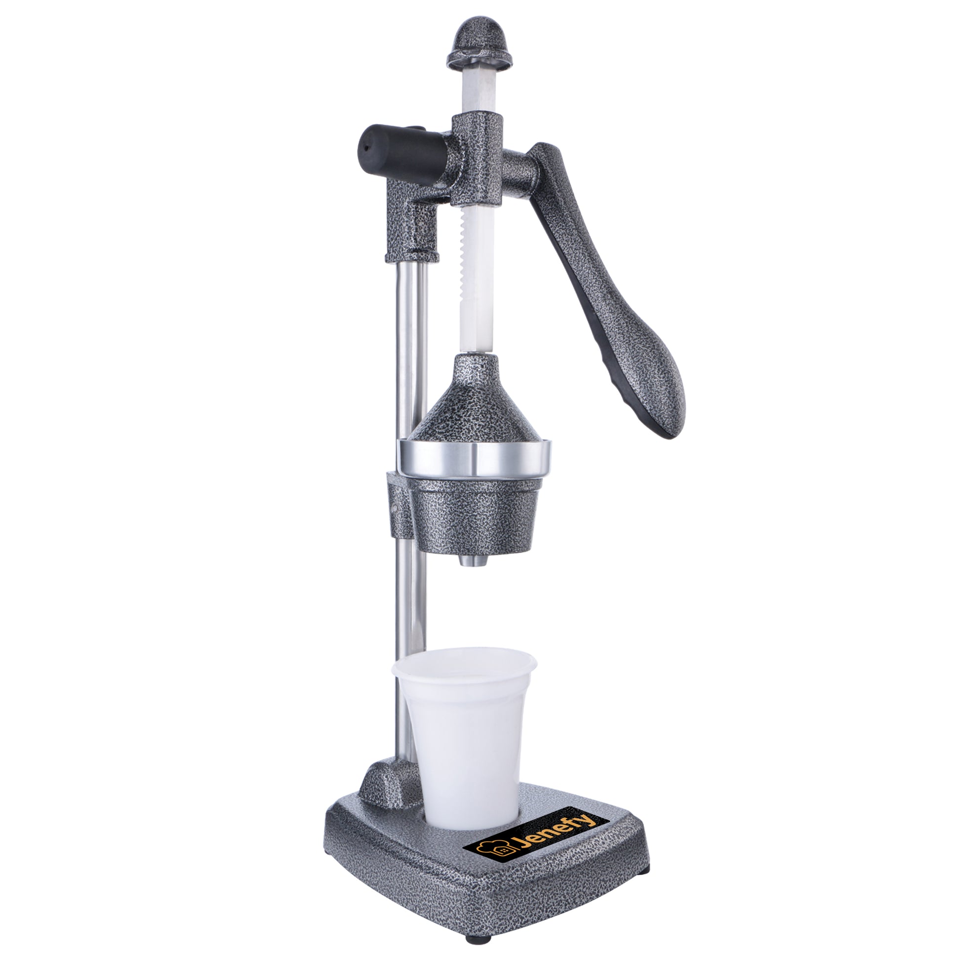 jenefy hand press juicer manual citrus juicer silver